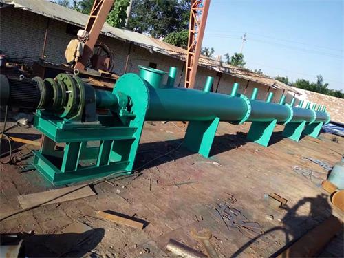 油田砂漿螺旋輸送機結構特點 油田砂漿螺旋輸送機結構特點